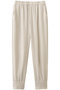 バックサテンジョーゼットジョガーパンツ プレインピープル/PLAIN PEOPLE ライトベージュ