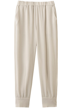 プレインピープル/PLAIN PEOPLEのバックサテンジョーゼットジョガーパンツ(110600/110601)