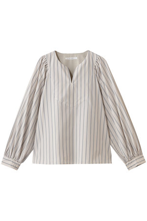 プレインピープル/PLAIN PEOPLEのコットンスキッパーブラウス(110400/110403)