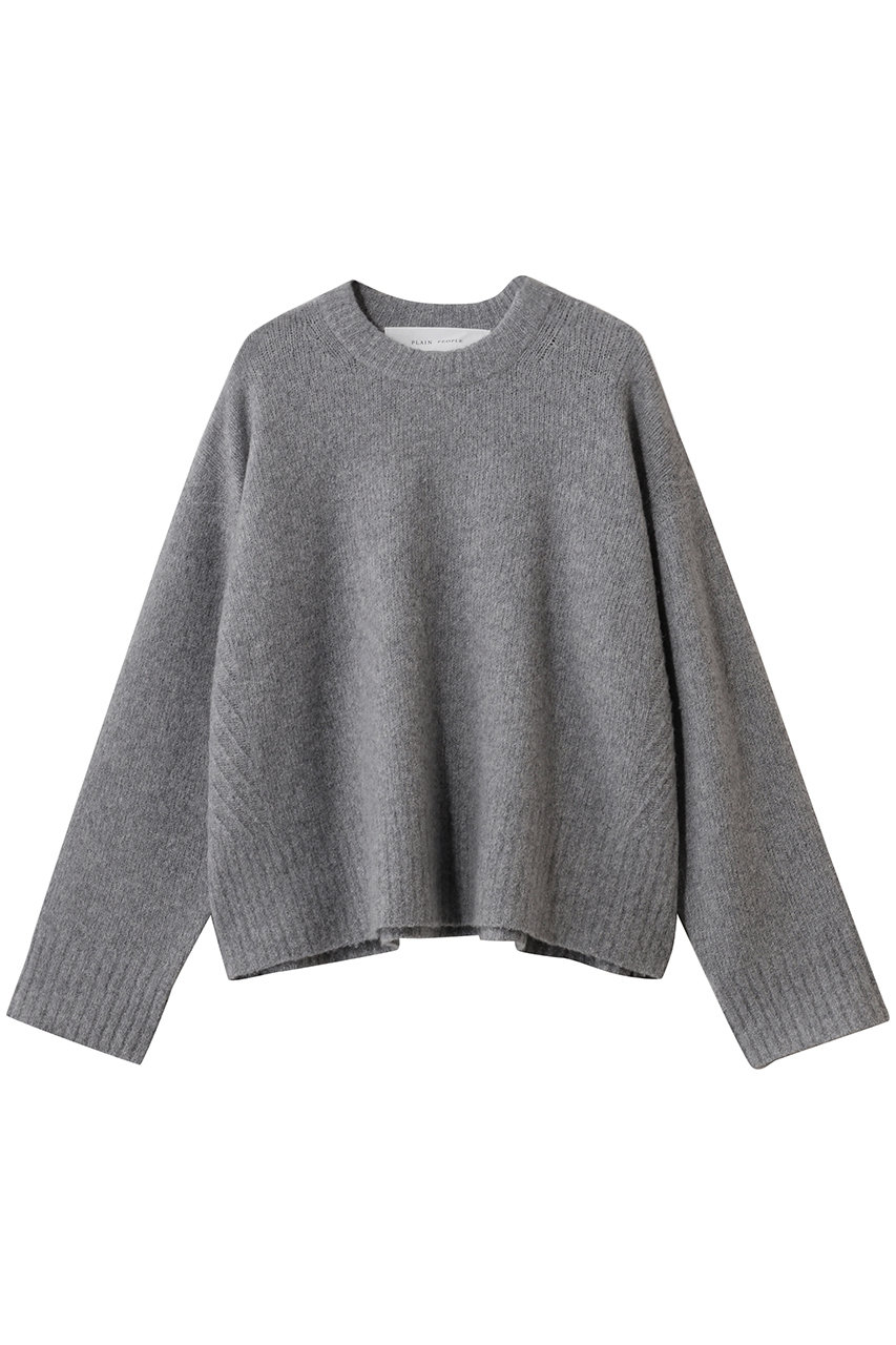 カシミヤミックスニットプルオーバー