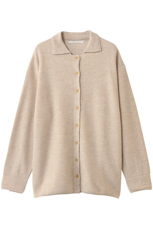 プレインピープル/PLAIN PEOPLEのBONDパイルニットシャツカーディガン(110300/110303)