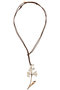 【RENARD BIJOUX】flower ネックレス プレインピープル/PLAIN PEOPLE ホワイト