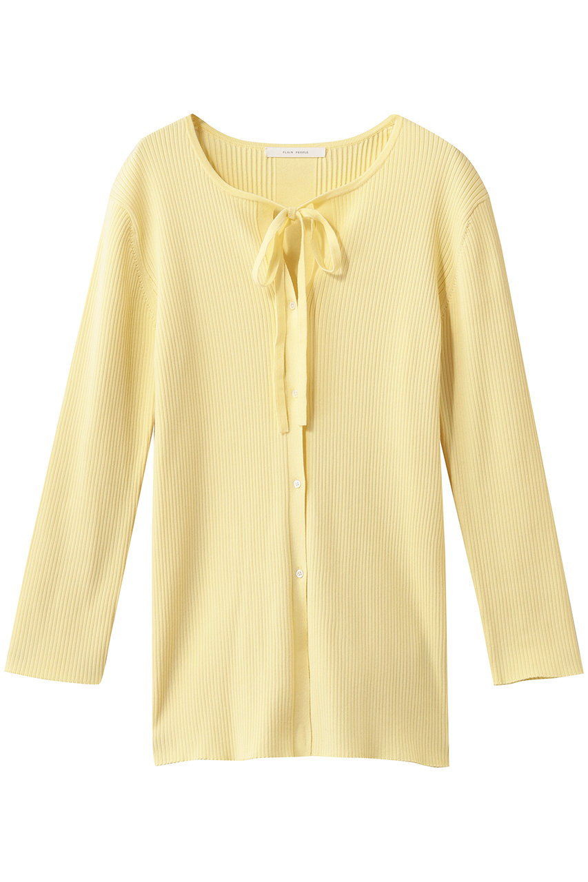 プレインピープル/PLAIN PEOPLEのCOOL POTTERロングTシャツ(イエロー/A1561KCD134)