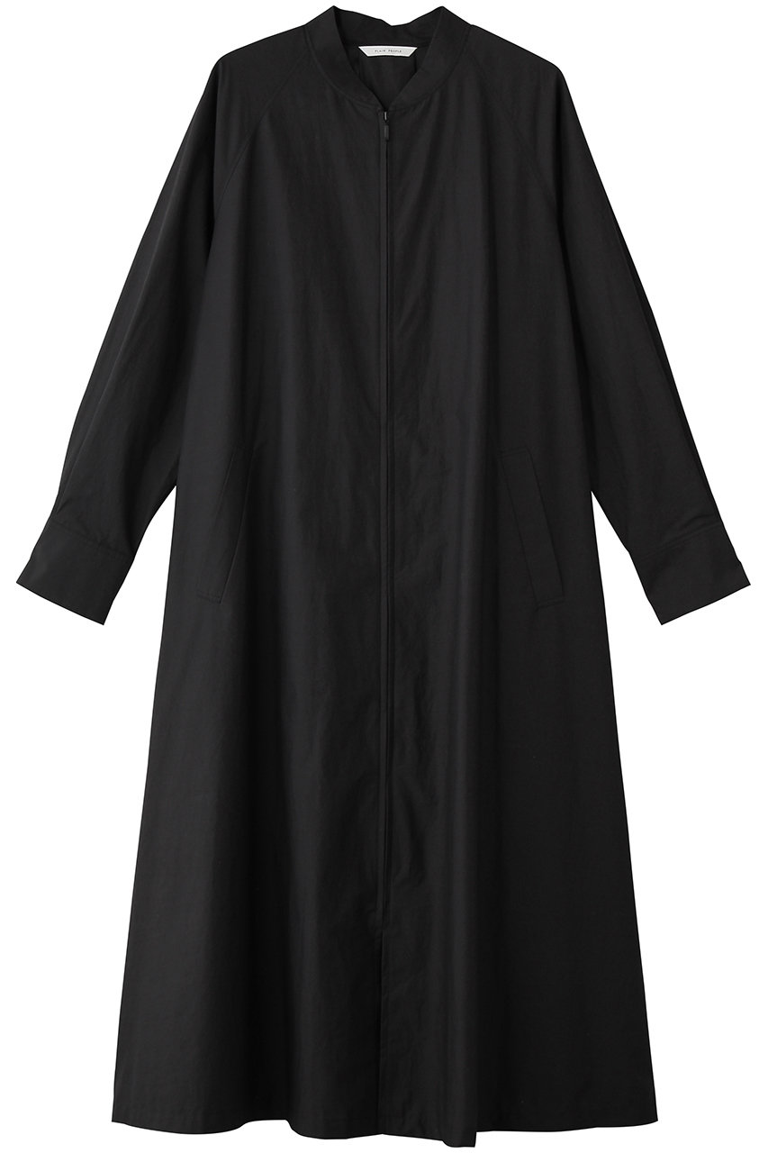 プレインピープル/PLAIN PEOPLEのジッパーシャツコート(ブラック/A1561FA 230)