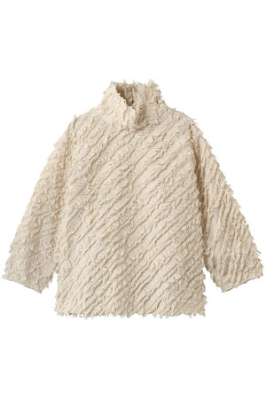 プレインピープル/PLAIN PEOPLEのフリンジタートルプルオーバー(110400/110403)