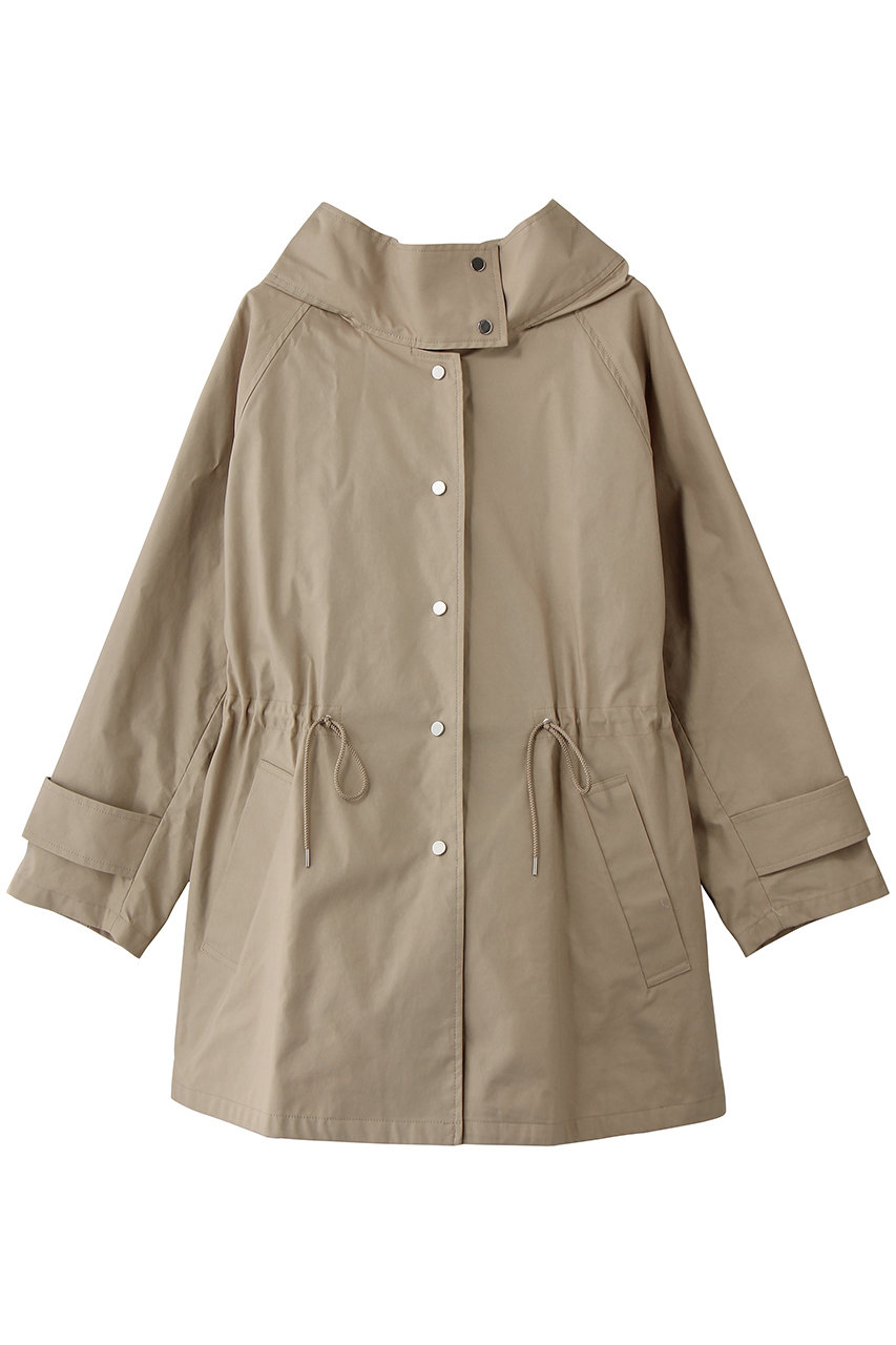 プレインピープル/PLAIN PEOPLEのトレンチフーディコート(ライトベージュ/A1561FC 235)