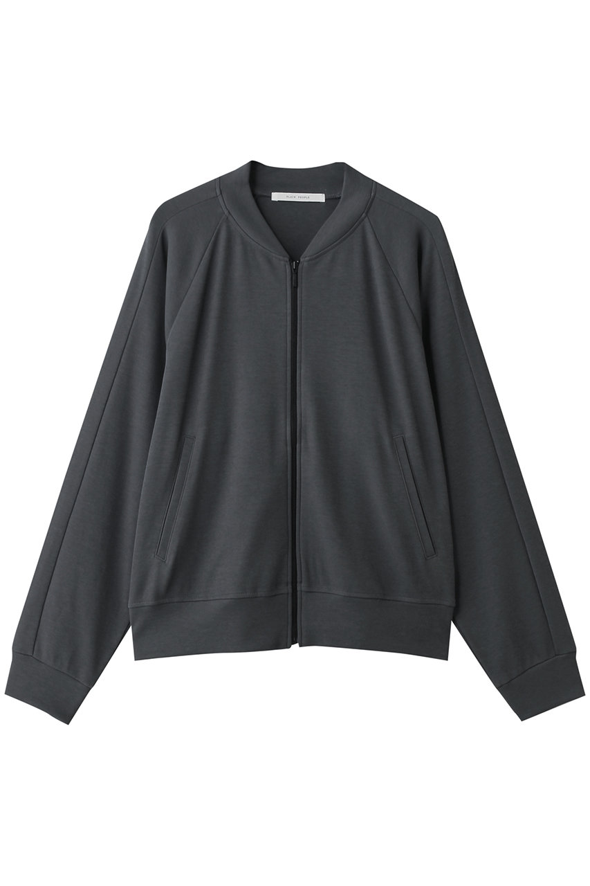 プレインピープル/PLAIN PEOPLEのコットンジップパーカー(グレー/A1561UJ 705)
