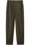 コットンキュプララチネテーパードパンツ プレインピープル/PLAIN PEOPLE カーキグレー