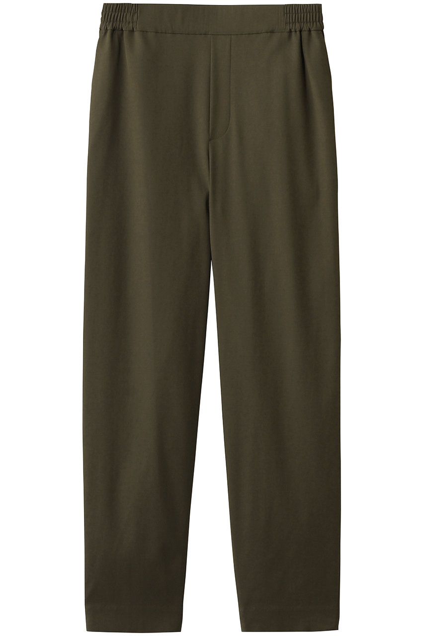 プレインピープル/PLAIN PEOPLEのコットンキュプララチネテーパードパンツ(カーキグレー/A1561FP 209)