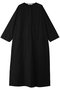 オーガニックコットンクレボンバンドカラーシャツドレス プレインピープル/PLAIN PEOPLE ブラック