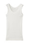 ギザコットンタンクトップ プレインピープル/PLAIN PEOPLE ホワイト