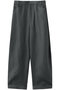 リネンオックスカーブパンツ プレインピープル/PLAIN PEOPLE グレー