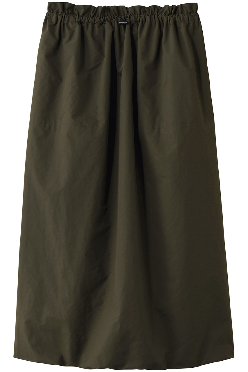 プレインピープル/PLAIN PEOPLEのポリエステルウォータープルーフバルーンスカート(カーキ/A1561FS 612)