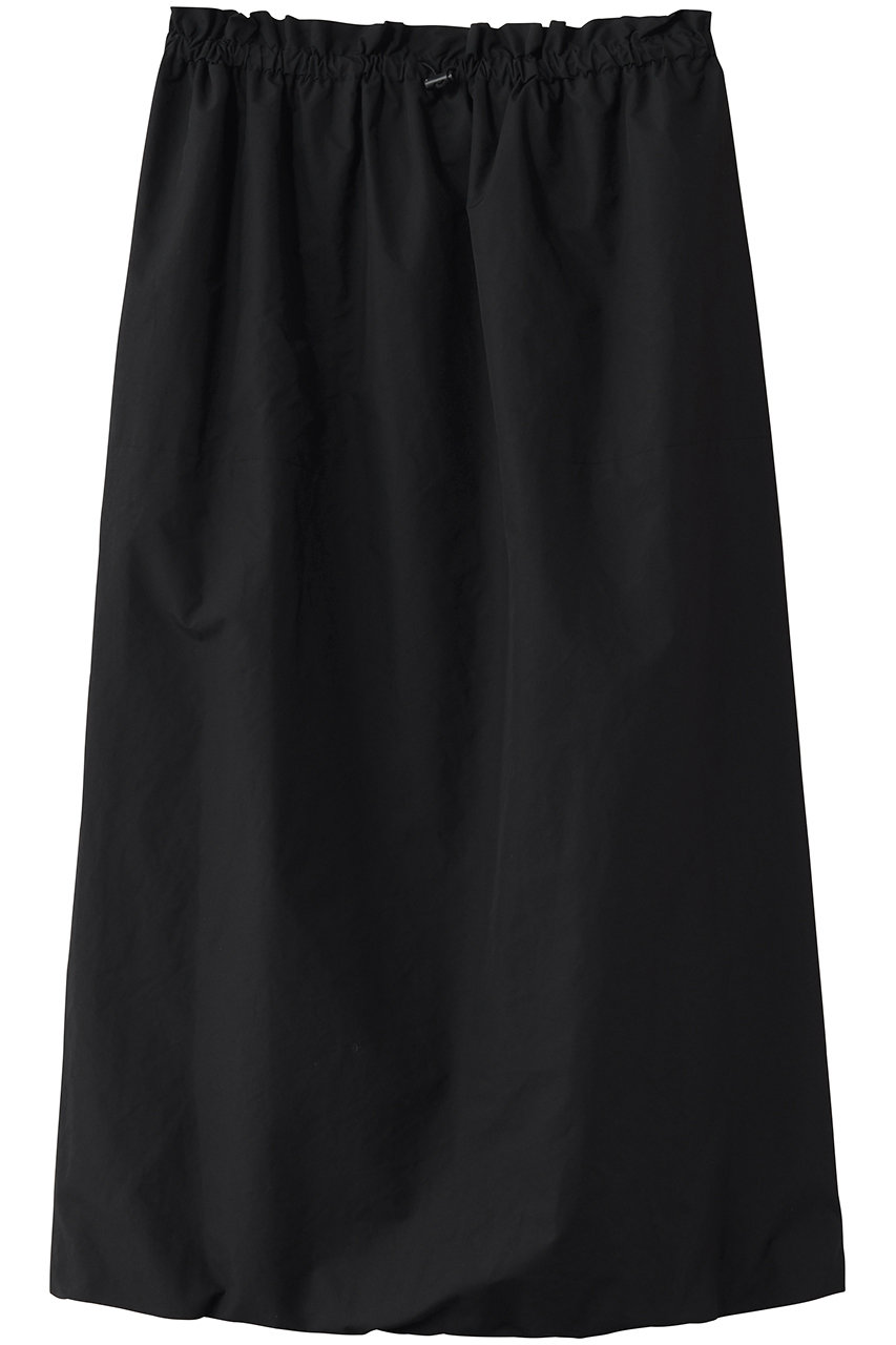 プレインピープル/PLAIN PEOPLEのポリエステルウォータープルーフバルーンスカート(ブラック/A1561FS 612)