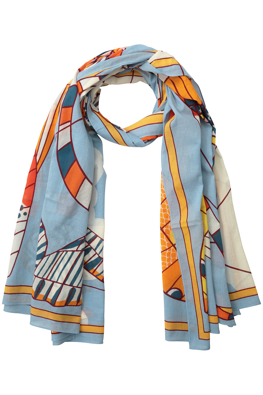 プレインピープル/PLAIN PEOPLEの【INOUI EDITIONS】ストール(オレンジ/A1562PSE810)