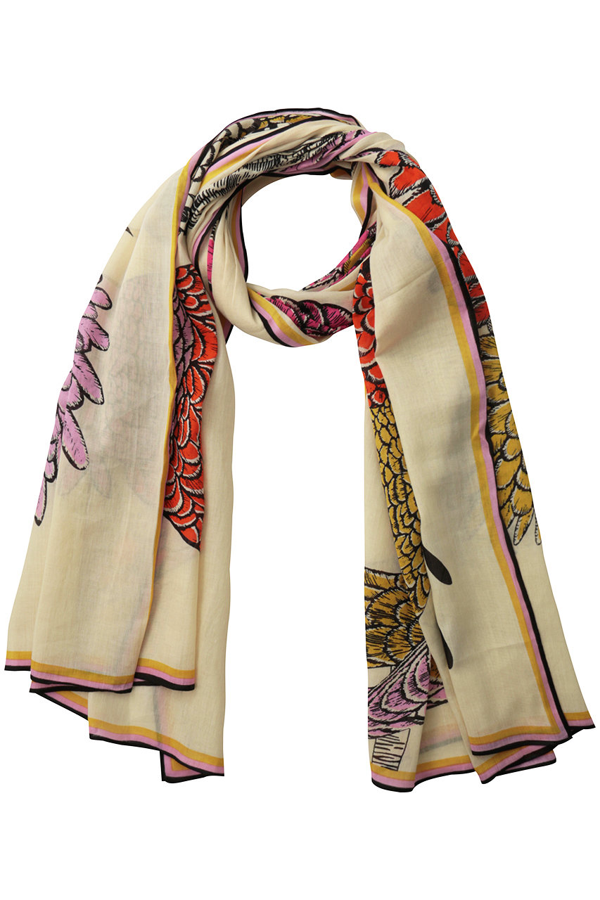 プレインピープル/PLAIN PEOPLEの【INOUI EDITIONS】ストール(ホワイト/A1562PSE813)