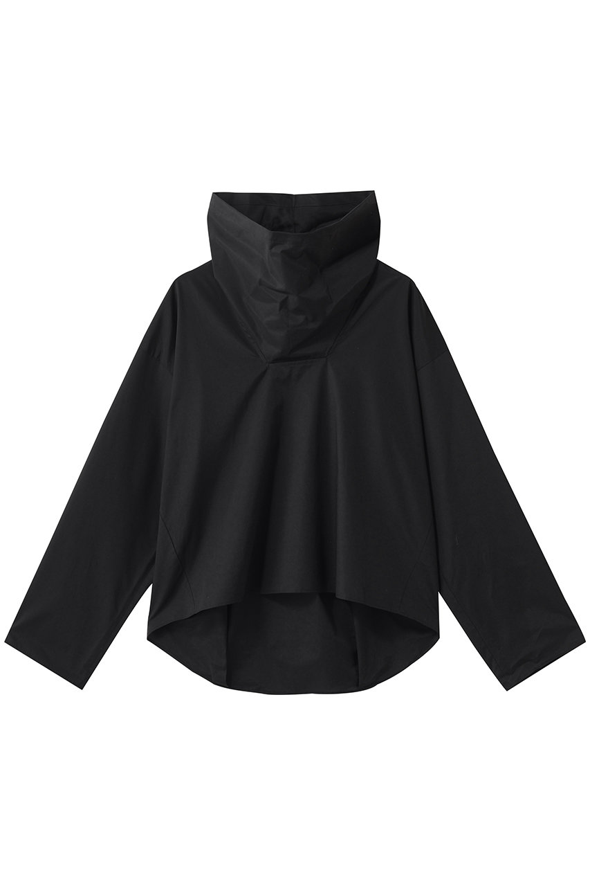 プレインピープル/PLAIN PEOPLEのタイプライターハイネックブラウス(ブラック/A1561FB 608)