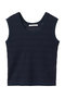 VALLONE ニットタンクトップ プレインピープル/PLAIN PEOPLE ネイビー