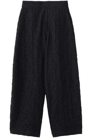 プレインピープル/PLAIN PEOPLEのラッセルジャカードカーブパンツ(110600/110601)