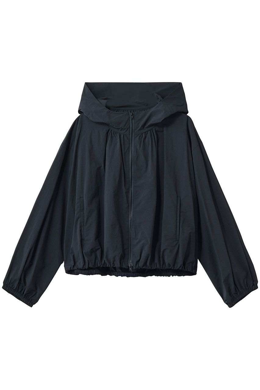 プレインピープル/PLAIN PEOPLEのコットンナイロンワッシャーバルーンフーディージャケット(ネイビー/A15621FJ454)