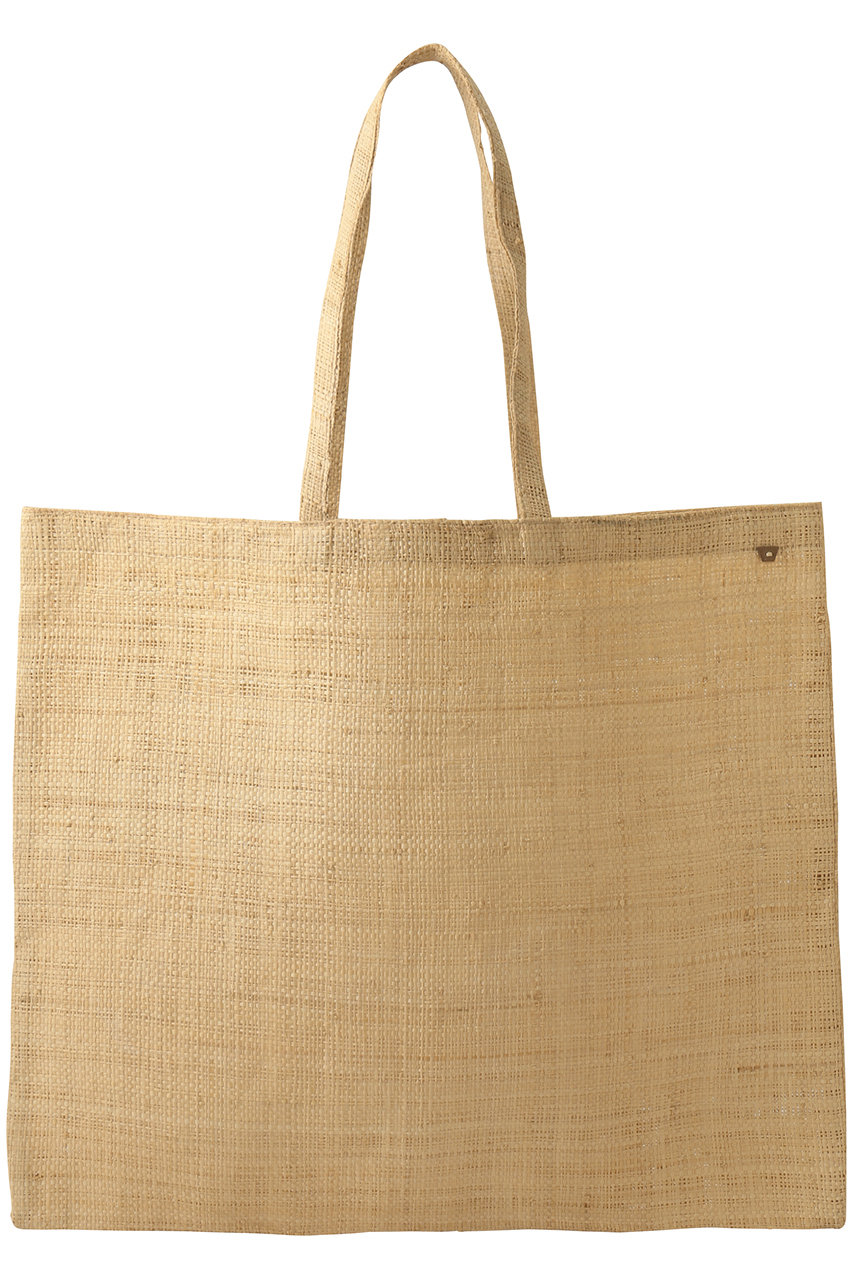 プレインピープル/PLAIN PEOPLEの【TANORA】ラフィアトートバッグ(ナチュラル/A1562PBG952)