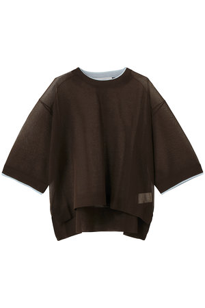 プレインピープル/PLAIN PEOPLEのLOSEYクロップドプルオーバー(110300/110301)