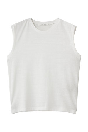 プレインピープル/PLAIN PEOPLEのムラ糸アーサー天竺/SUVIN ノースリーブ(110100/110101)