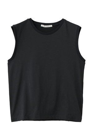 プレインピープル/PLAIN PEOPLEのムラ糸アーサー天竺/SUVIN ノースリーブ(110100/110101)