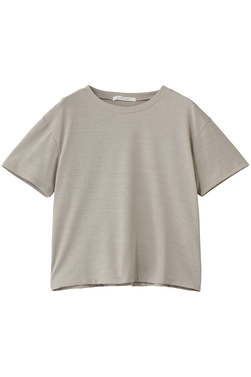 プレインピープル/PLAIN PEOPLEのムラ糸アーサー天竺Tシャツ(ベージュ/A1561UTS446)