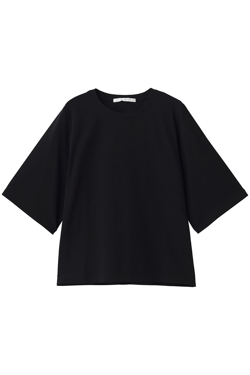 プレインピープル/PLAIN PEOPLEのハイツイストベアジャージTシャツ(ブラック/A1561UTS506)