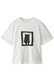 キャットプリントTシャツ プレインピープル/PLAIN PEOPLE ホワイトA