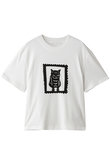 キャットプリントTシャツ