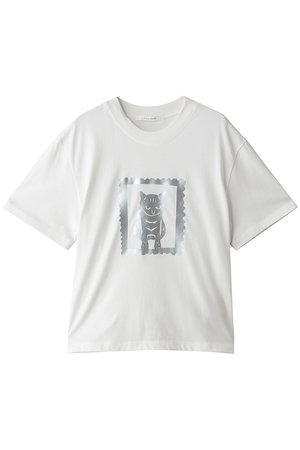 プレインピープル/PLAIN PEOPLEのキャットプリントTシャツ(110100/110102)