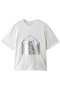 キャットプリントTシャツ プレインピープル/PLAIN PEOPLE ホワイト