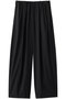 コットンナイロンワッシャーパンツ プレインピープル/PLAIN PEOPLE ブラック