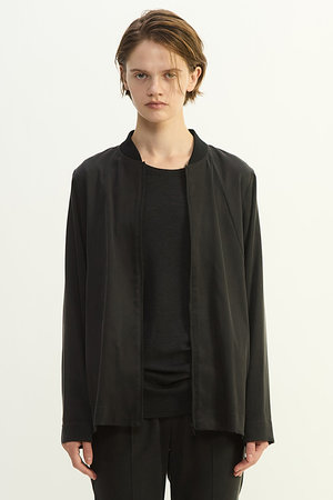 プレインピープル/PLAIN PEOPLEの【予約販売】キュプラストレッチストレートブルゾン(110800/110802)