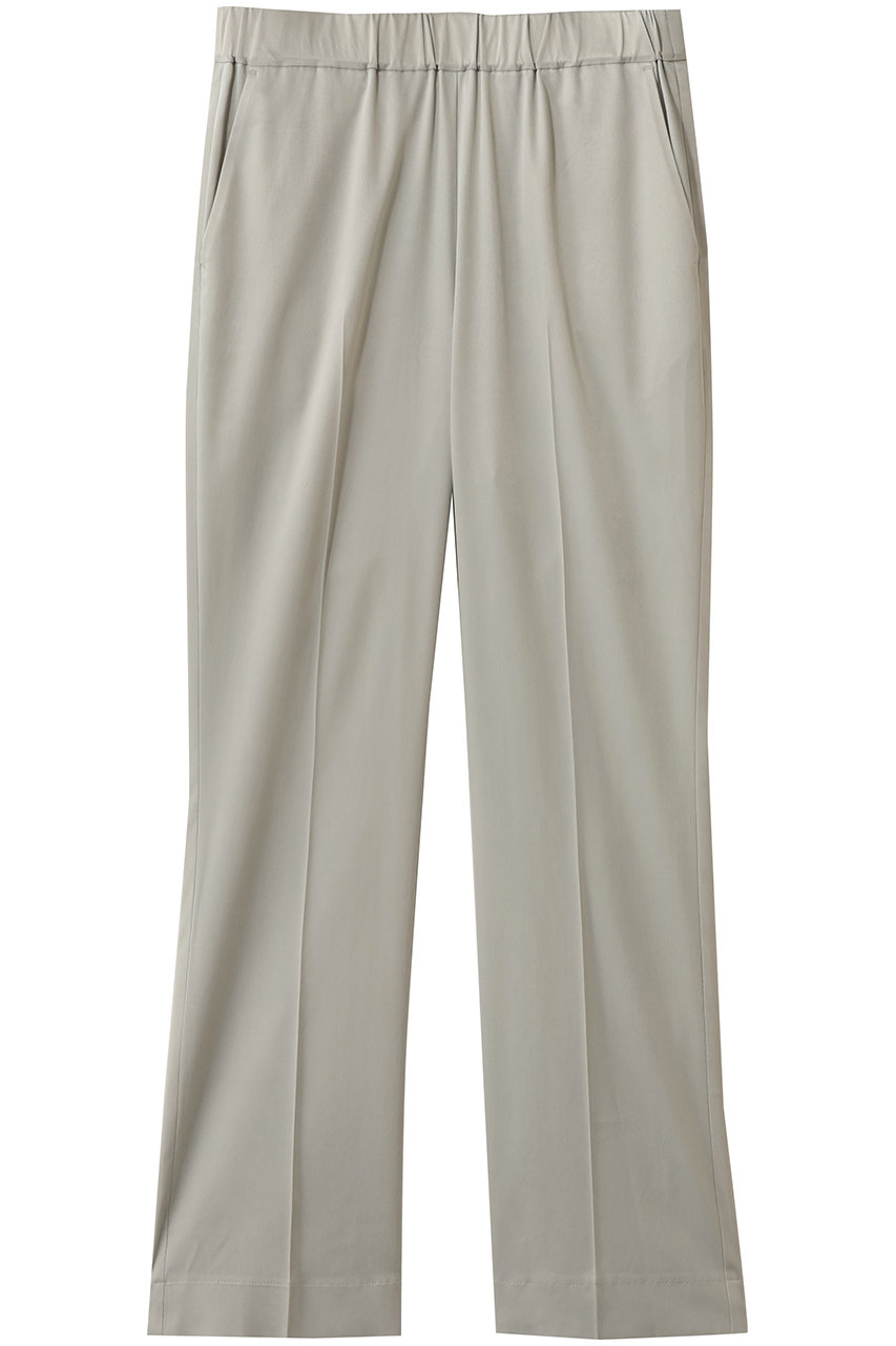 プレインピープル/PLAIN PEOPLEのキュプラストレッチAラインパンツ(セージ/A1561FP 104)