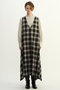 【予約販売】オンブレチェックノースリーブワンピース プレインピープル/PLAIN PEOPLE
