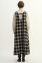 【予約販売】オンブレチェックノースリーブワンピース プレインピープル/PLAIN PEOPLE