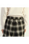 【予約販売】オンブレチェックワイドストレートパンツ プレインピープル/PLAIN PEOPLE