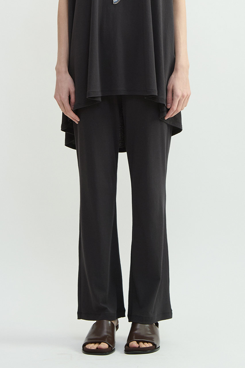 スーピマヘンプジャージーセミフレアレギンス