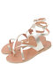 【予約販売】【ANCIENT GREEK SANDALS】サンダル DEMI プレインピープル/PLAIN PEOPLE シルバー