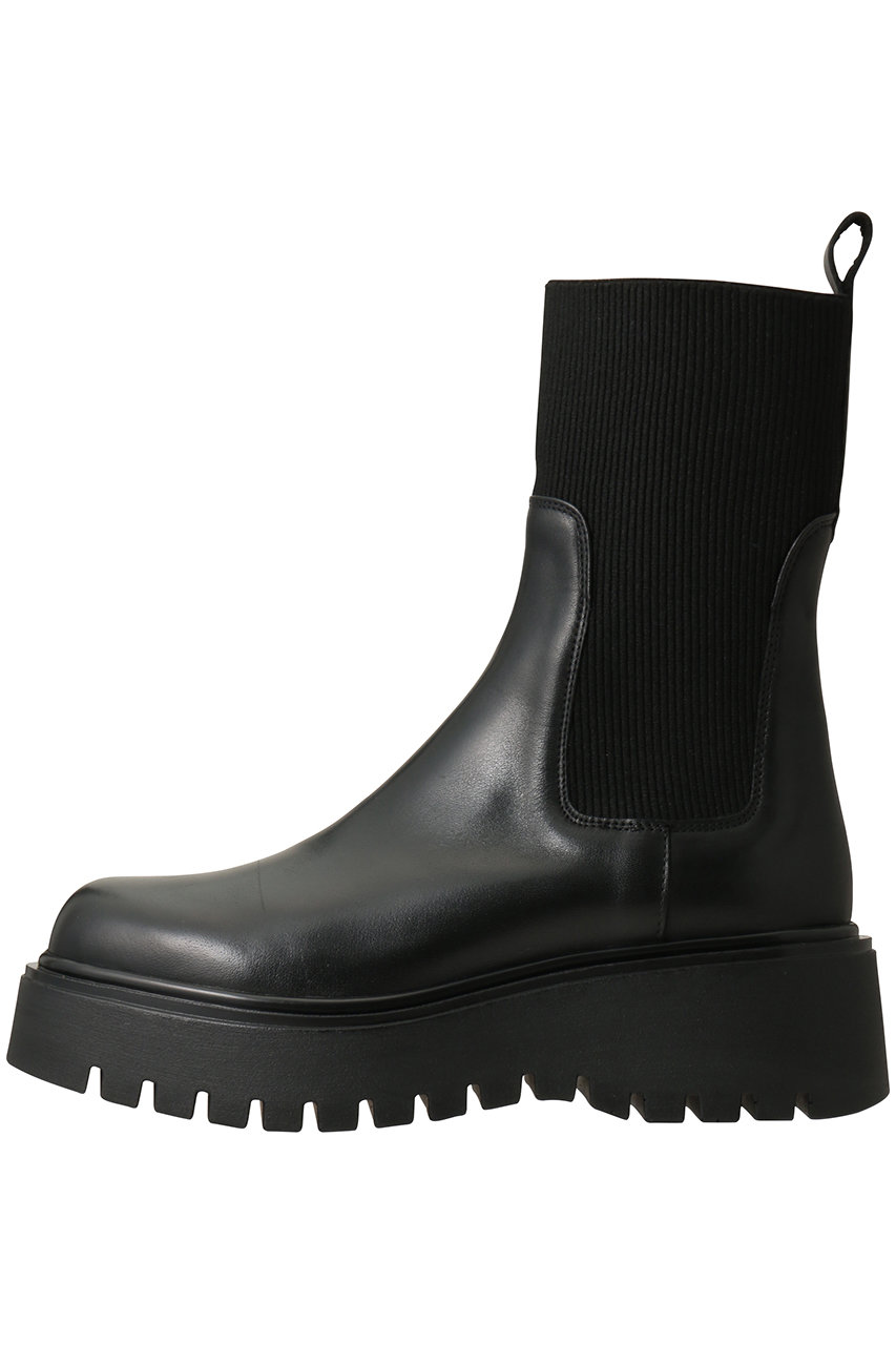 PLAIN PEOPLE 【CORSO ROMA 9】ブーツ (ブラック, 3(38)) プレインピープル ELLE SHOP