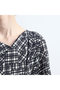 【予約販売】グレンチェックプリントドレープワンピース プレインピープル/PLAIN PEOPLE