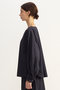 【予約販売】ソフトコンパクトツイルパフスリーブプルオーバー プレインピープル/PLAIN PEOPLE