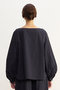 【予約販売】ソフトコンパクトツイルパフスリーブプルオーバー プレインピープル/PLAIN PEOPLE