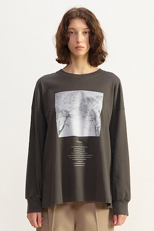 プレインピープル/PLAIN PEOPLEの【予約販売】コットン天竺フォトプリントＴシャツ(110100/110103)