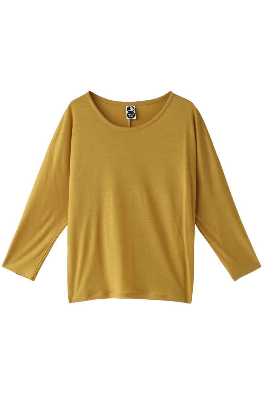 SALE 【60%OFF】 PLAIN PEOPLE プレインピープル 【plainless】テンセルキュプラカットソー マスタード