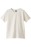 【plainless】コットン天竺プリントＴシャツ