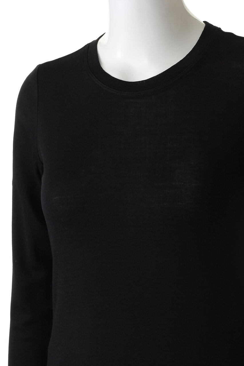 PLAIN PEOPLE(プレインピープル)｜シルクカシミヤフライスクルーネック